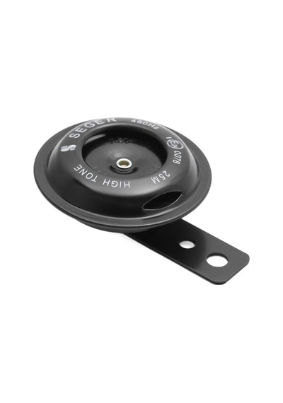 Seger Motorsiklet Kornası 12 Volt/küçük Kafa/siyah