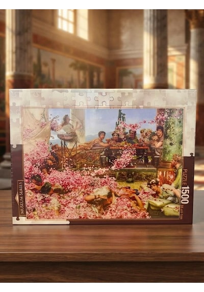 Sanatseverlere Özel Museum Series - Heliogabalus'un Gülleri 1500 Parça Eğitici Öğretici Puzzle