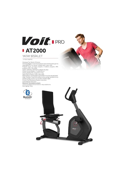 Voit Pro At2000 Yatay Kondisyon Bisikleti Renkli