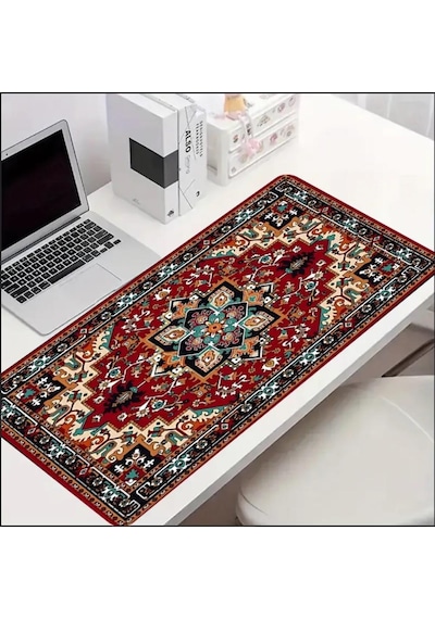 70x30 Cm Dekoratif Halı Temalı Kaydırmaz Taban Speed Yüzey Oyuncu Mouse Pad Gaming