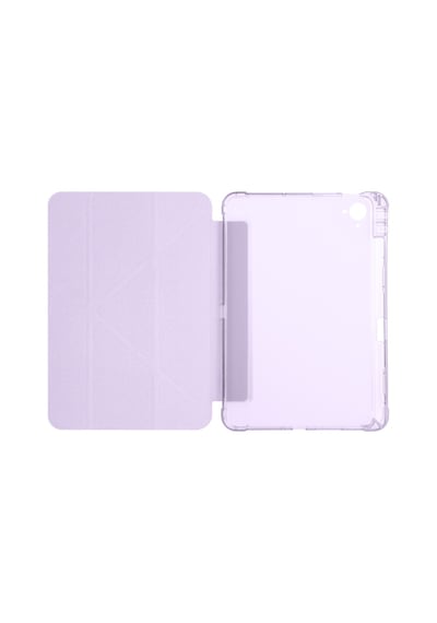 Xiaomi Pad Mini 8.8 İnç İle Uyumlu Kalem Bölmeli Uyku Modlu Katlanabilir Trifolding Tablet Kılıfı Kapaklı Kılıf