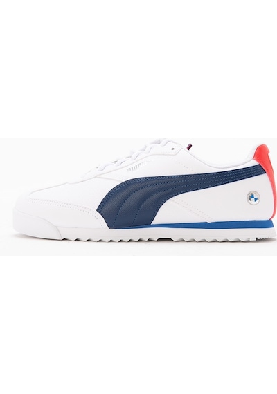 Puma Bmw Mms Roma Via Erkek Günlük Spor Ayakkabı 30709902 Beyaz - Mavi - Kırmızı