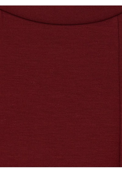 Lcw Modest Bordo Soft Touch Kadın Sweatshirt Tunik