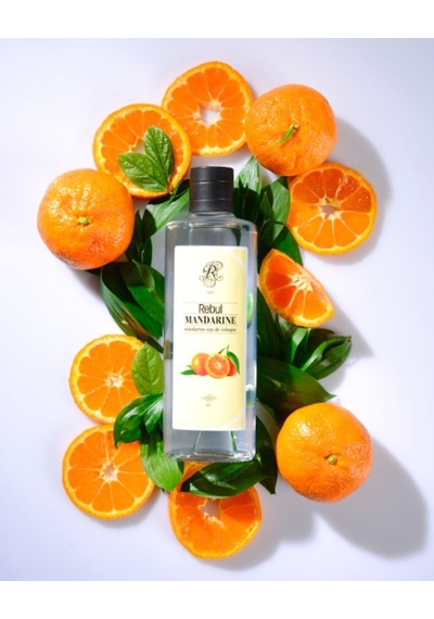 Rebul 250ml Mandarine Kolonya Cam Şişe 6 Lı
