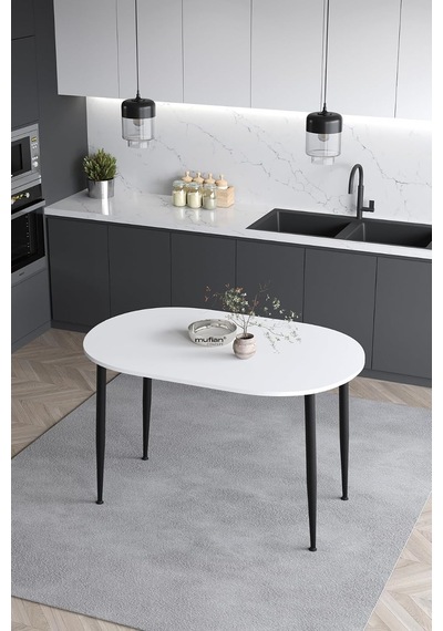 Melinda 60x90 Cm Beyaz Mutfak Masası Yemek Masası Balkon Masası Çalışma Masası Beyaz-siyah Ayak Çok Renkli Melinda 60x90 Cm Beyaz Mutfak Masası Yemek Masası Balkon Masası Çalışma Masası Beyaz-siyah Ayak Çok Renkli