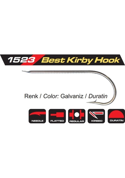 Protackle 1523 Best Kirby Duratin Iğne - 50 Adet