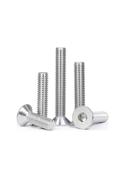 Havşa Başlı İnox İmbus 10.9 Dın 7991 A2 Paslanmaz Çelik Civata M5x12 Mm 20 Adet