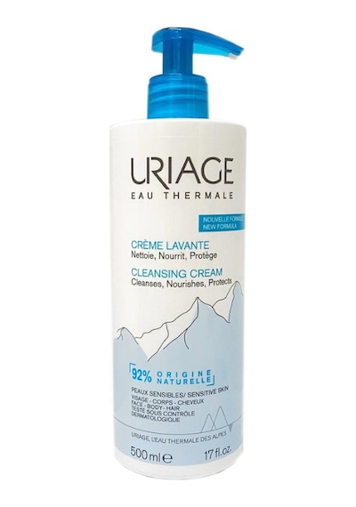 Uriage Creme Lavante Yüz Vücut Saç Temizleyici Krem 500 ML