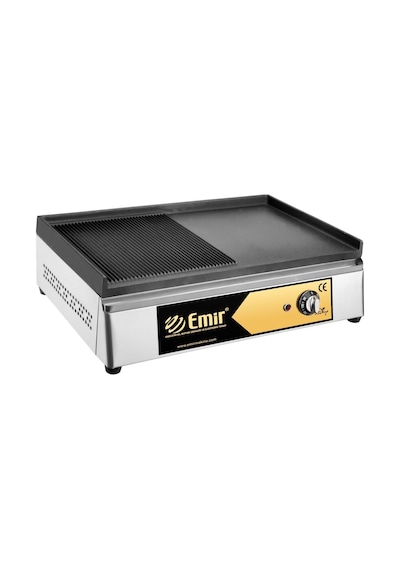 Emirmakine Döküm Izgara Elektrikli 70 Cm Köfte Hamburger Pişirme