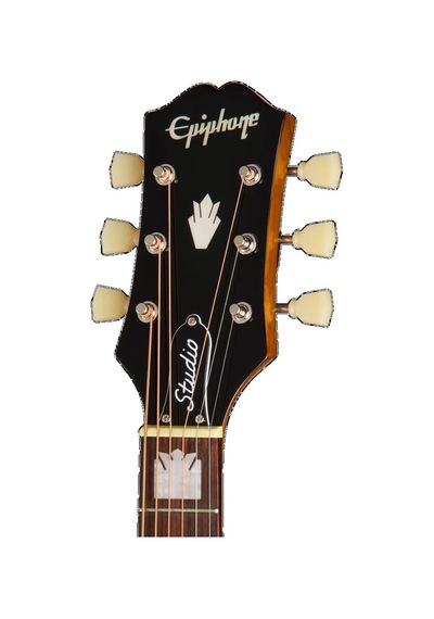 Epiphone J-200 Studio Elektro Akustik Gitar Natural