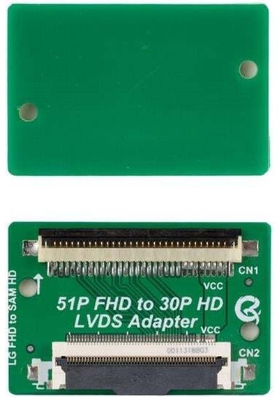 Lcd Panel Flexi Repair 51p Fhd To 30p Hd Lvds Fpc LG Uyumlu In Sam Out Qk0806a