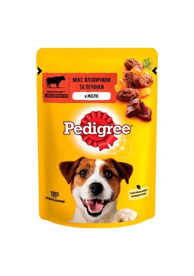 Pedigree Kuzulu Sığırlı Köpek Yaş Mama 100 Gr