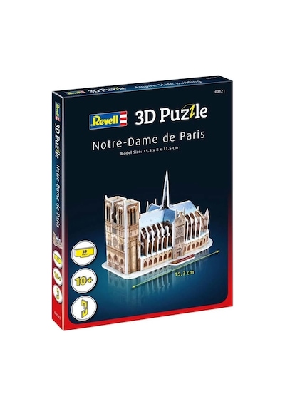 00121 Revell 3d Puzzle Notre Dame Katedrali 39 Parça