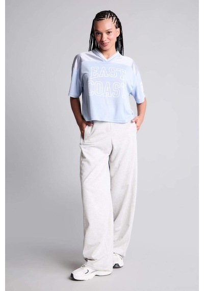 Defacto Barrel Fıt Cepli Standart Paça Standart Boy Sweatshirt Kumaşı Sporcu Pantolon G6234ax26spgr93 Gri-gr93