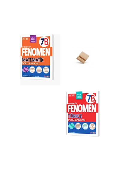 Fenomen 7. Sınıf Maarif 7b Serisi Matematik Ve Türkçe Soru Bankası + Telefon Standı