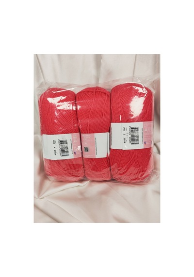 Lux Baby Nar Çiçeği El Örgü İpi Art No:3010 - Nm:3.4 - 100gr. 340mt. 3 Adet - Renk: 002