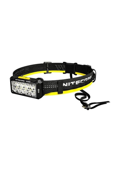 Nitecore Hu200 2000 Lumen Kafa Feneri Sarı