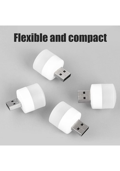 Güncelçarşı Mini Usb Led Işık, 1w Enerji Tasarruflu, Gece Aydınlatma, Rehber Gece Lambası, Kita Diğer