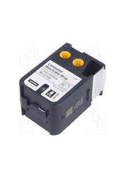 Dymo 1868707 Xtl Esnek Naylon Etiketi 38 Mm X 21 Mm Beyaz-siyah