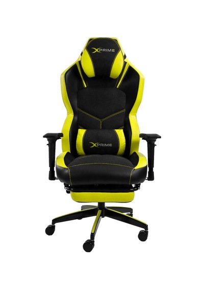 Xprime Tyler Oyuncu Koltuğu Hybrid Kumaş Sarı