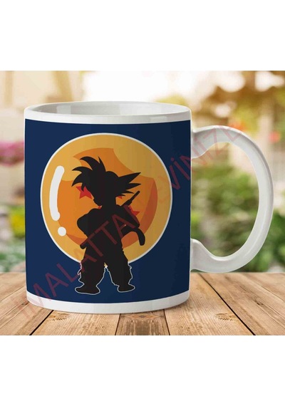 1-1418 Goku Dragon Ball Zjpeg İki Tarafı Baskılı Kupa Bardak.jpg