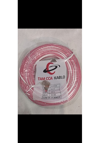 100 MT 2x0.75 MM CCA KORDON KABLO