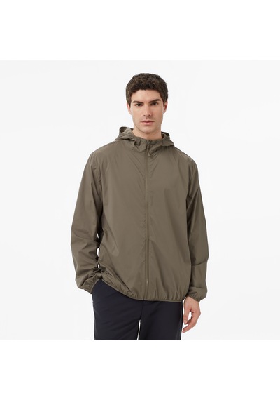 Nautica Erkek Kahverengi Regular Fit Kapüşonlu Su İtici Montdüzj65006t