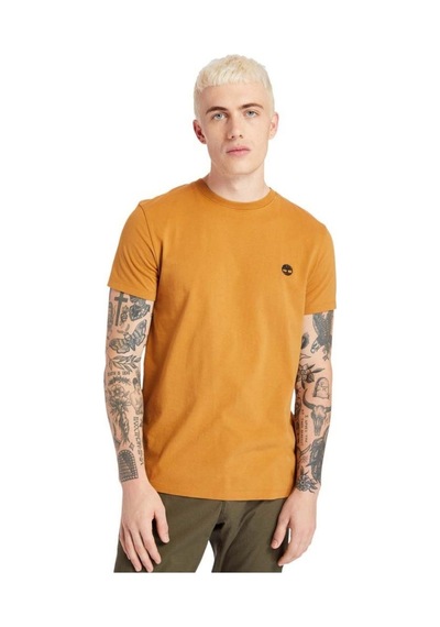 Timberland Ss Dunstan River Jersey C Hardal T-Shirt Hardal