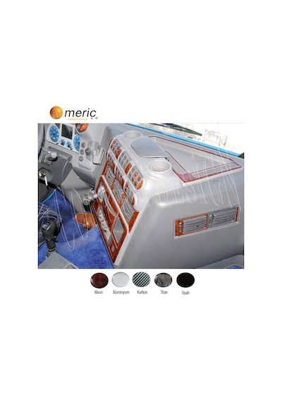 Meriç® Iveco Stralis Ön Torpido Kaplama 73 Parça 2002-2007 (530158216)