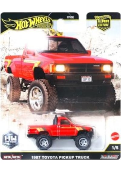 Hot Wheels Premium Car Culture Off Road 976h 5'li Set Çok Renkli