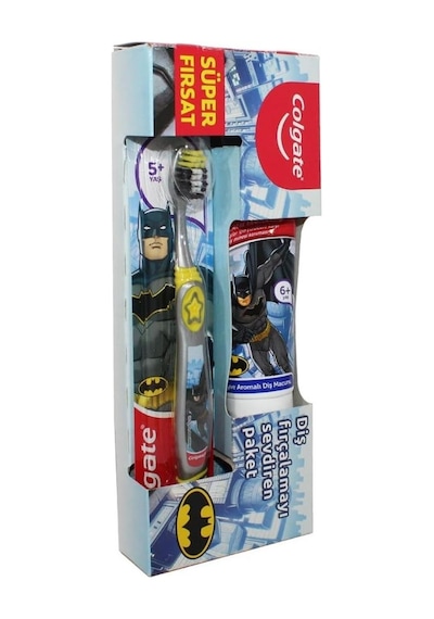 Colgate Çocuk Diş Macunu 75 ml + Diş Fırçası Batman
