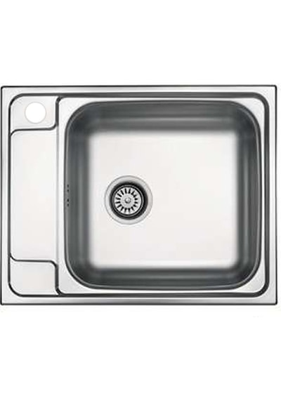 63 X 50 Mutfak Eviyesi 6350gr Keten Sol Damlalıklı Krom