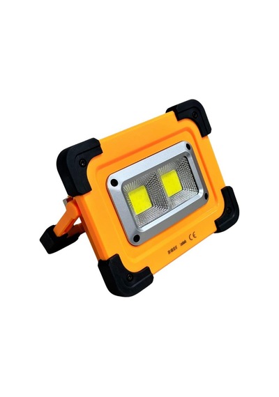 Lambada Solar 12v Cob Ledli El Projektörü Güneş Enerjili-şarjlı Usb Çıkışlı Mıknatıslı
