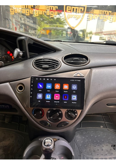 Navix V8 Turbo 4-64 Ford Focus 1 1999-2004 Android Multimedya Carplay Sistemi 9"