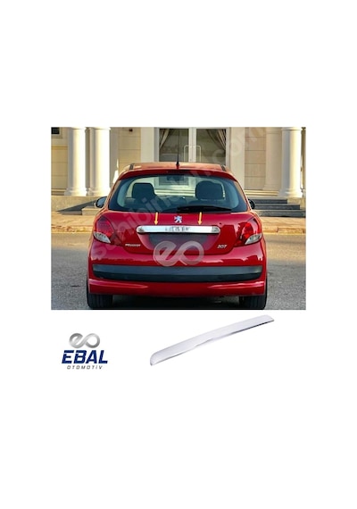 Ebal Otomotiv Peugeot 207 Krom Bagaj Çıtası 2006 Üzeri P.Çelik