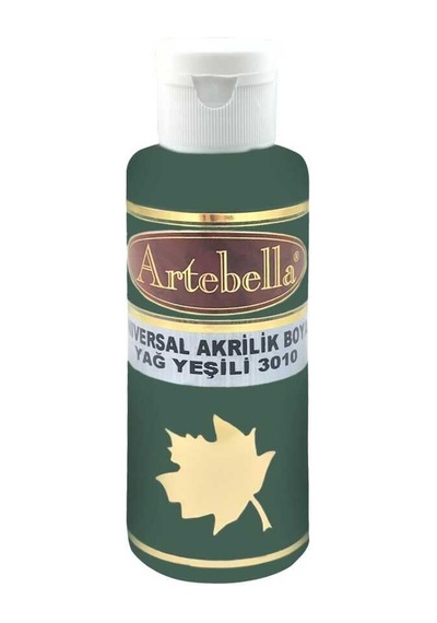 Yağ Yeşili Akrilik Boya Artebella Yağ Yeşili Akrilik Boya 3010 Ya