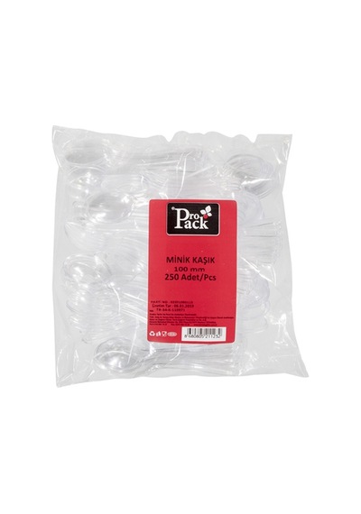 Propack Minik Kaşık 100mm 250'li 3'lü Paket