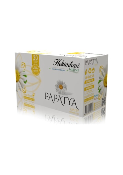 Hekimhan Bitkisel Papatya Doğal Bitki Süzen Poşet Çay 20 x 2 G