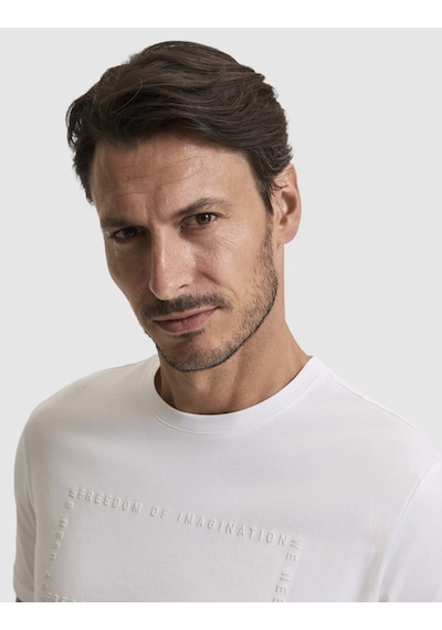 Pierre Cardin Erkek Ekru Tişört 50327871-vr019