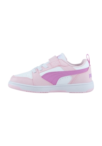 Puma Rebound V6 Çocuk Spor Ayakkabı 397419-35 Pembe