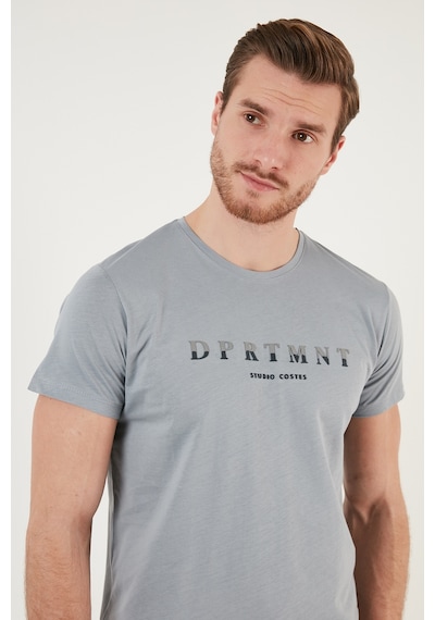 Buratti Erkek T Shirt 541dprtmnt24 Açık Gri Açık Gri