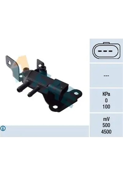 Mitsubishi L200 Egzoz Basinc Sensoru 2.5 2007-2015 Fae 16114
