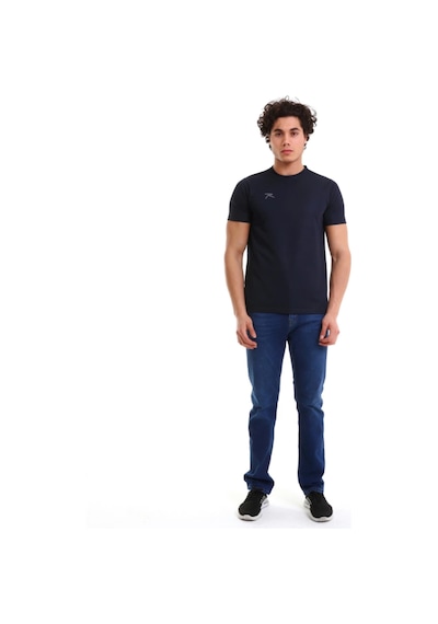 Raru Basic T-shirt Tres Lacivert Lacivert