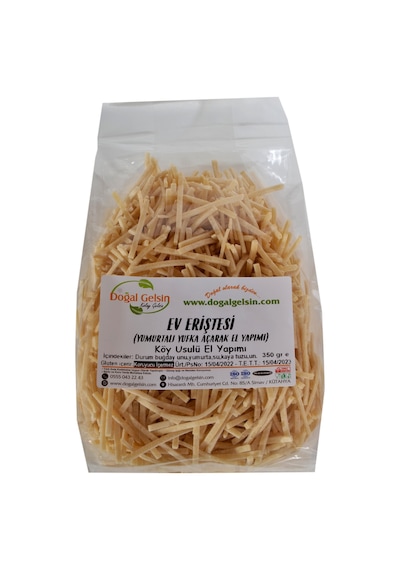 Doğal Gelsin Sade Ev Eriştesi - 350 gr