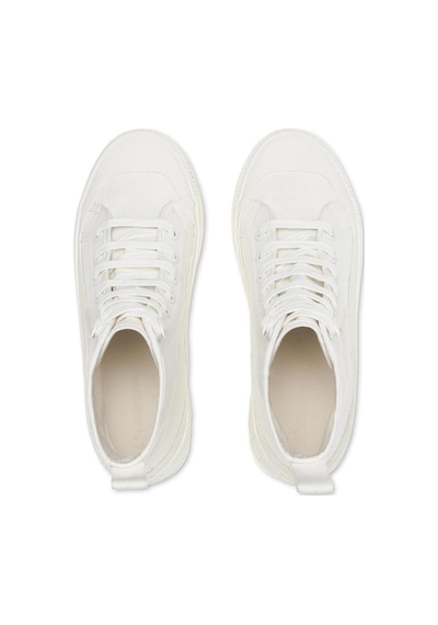 Superga 2467 Alpina Wave Kadın Beyaz Bilekli Sneaker Siyah