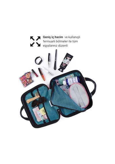 G&D Polo Suitcase Abs Seyahat Makyaj Çantası
