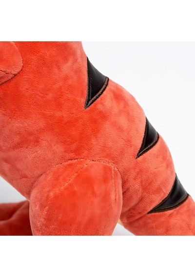 İthal Soft Kumaş Xl Boy Dinozor Tyrannosaurus T-rex Figür Peluş Oyuncak Uyku & Oyun Arkadaşı 55 Cm. Turuncu