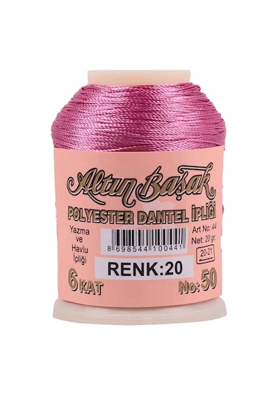 Hubrendy Tedarik 3 Adet Altınbaşak Oya Ve Dantel İpi 20 Gr - Royaleks - No: 397 - 020 - 129