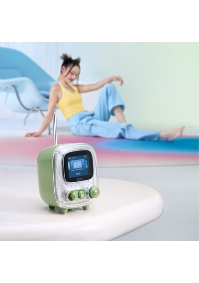 Divoom Tiivoo-2 Fm Radyolu Mini Bluetooth Hoparlör