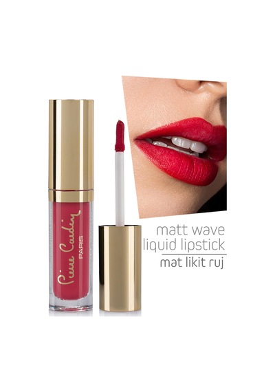 Pierre Cardin Matt Wave Liquid Lipstick – Mat Likit Ruj - Vermilion